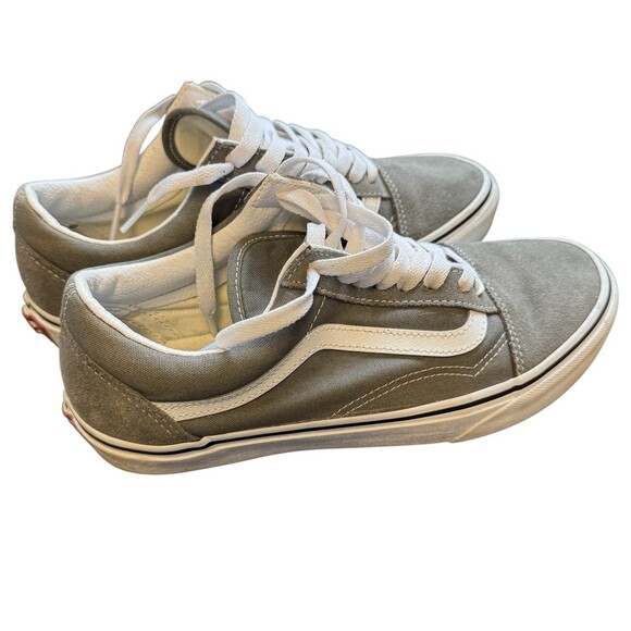 VANS Old Skool Grey (Gray) Men's 7 Women's 8.5 Retro Streetwear Skater Y2K Clean - Picture 8 of 14